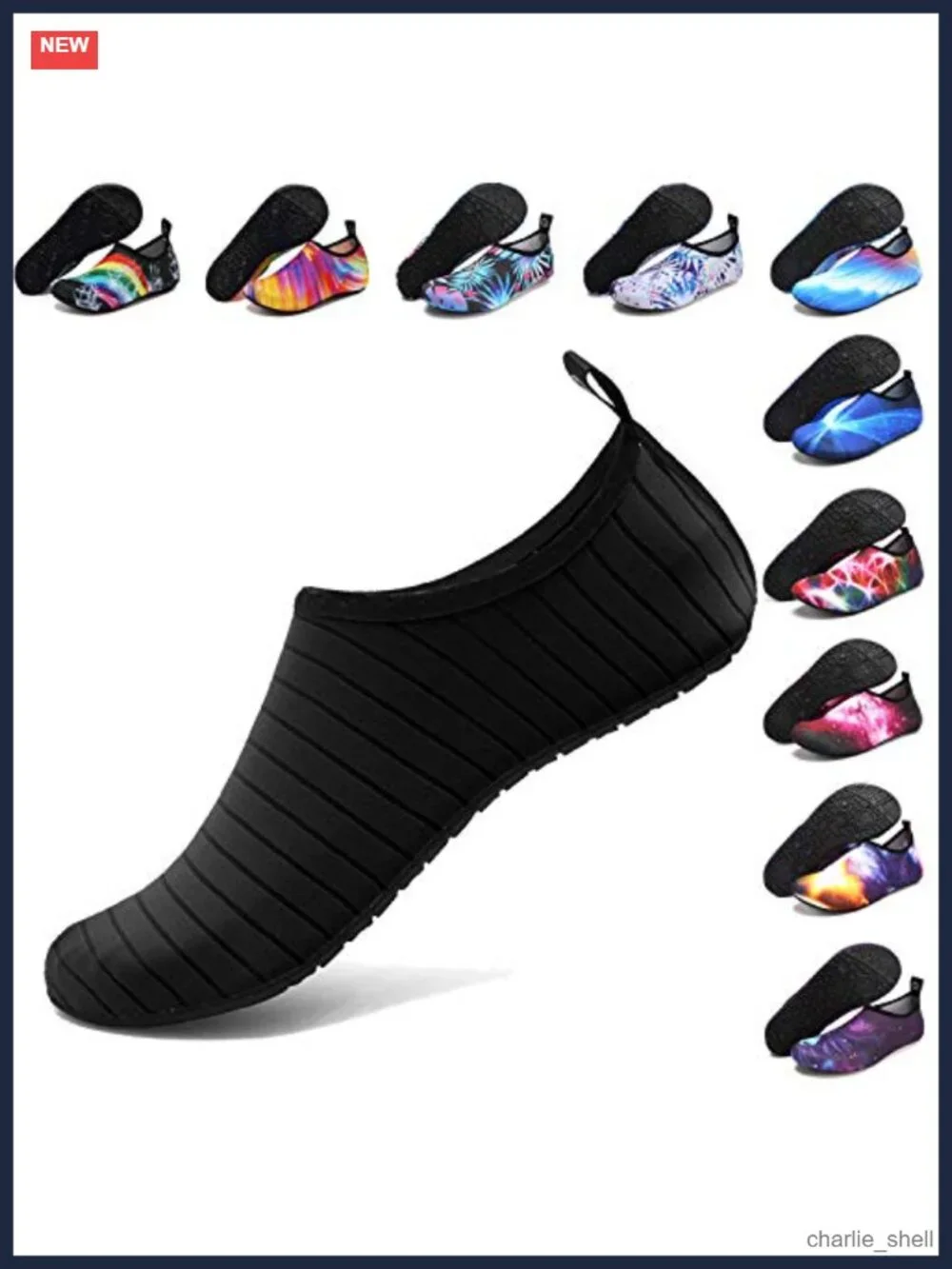 Quick-Dry Barefoot Aqua Socks Water Shoes Anti-Slip Swim Beach